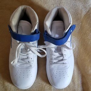 Fila High top tennis shoes.